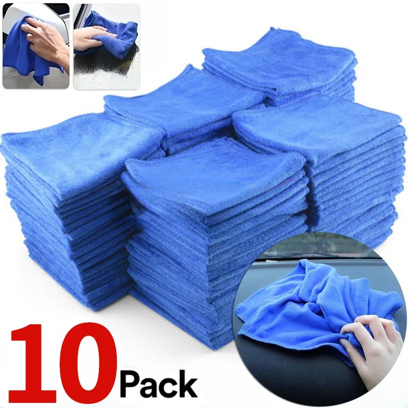 1-10Pcs Microfiber Towels Car  - Microfiber Towel Detailing ulasan dan harga