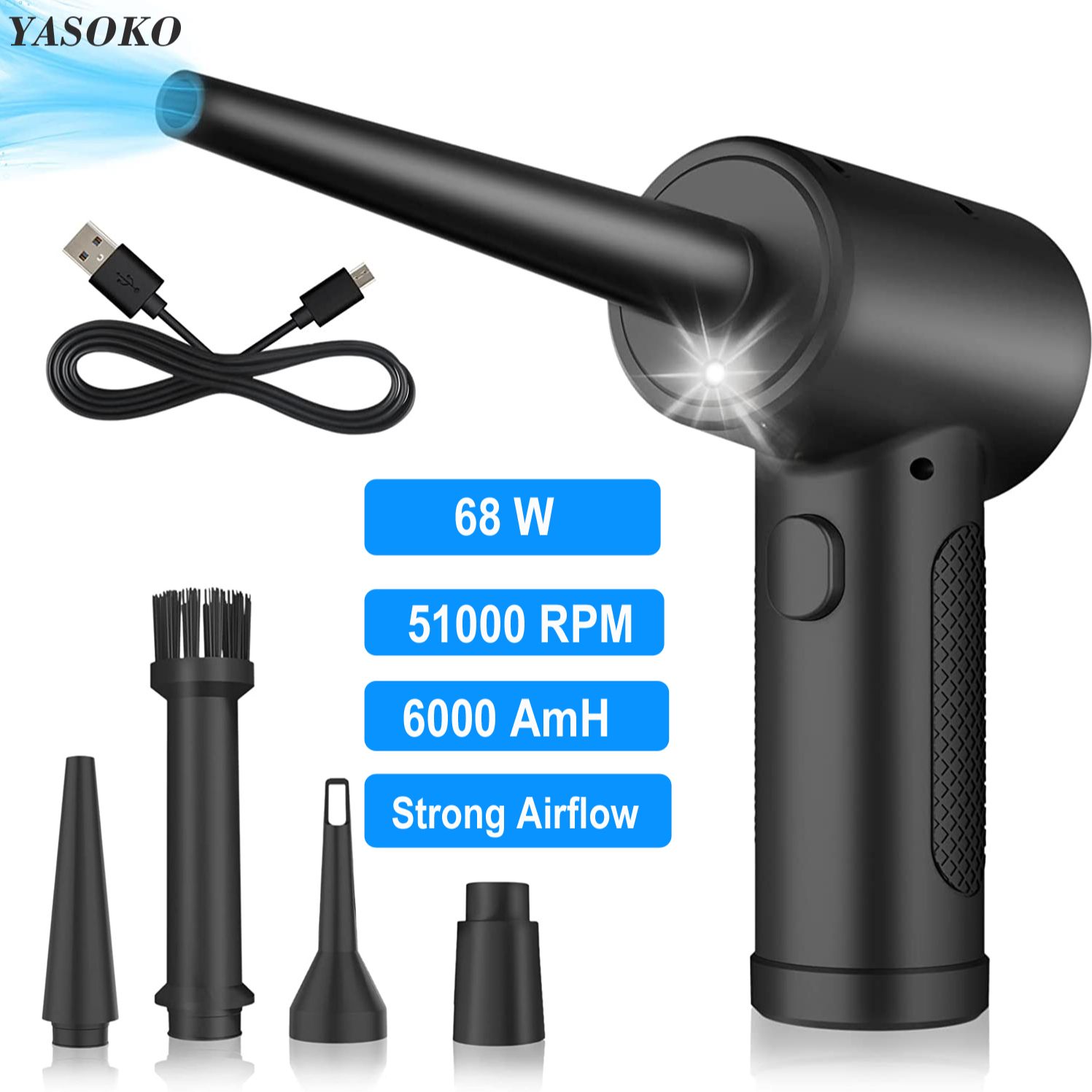 Compressed Air Duster for Keyb - Dryer Car Blower ulasan dan harga