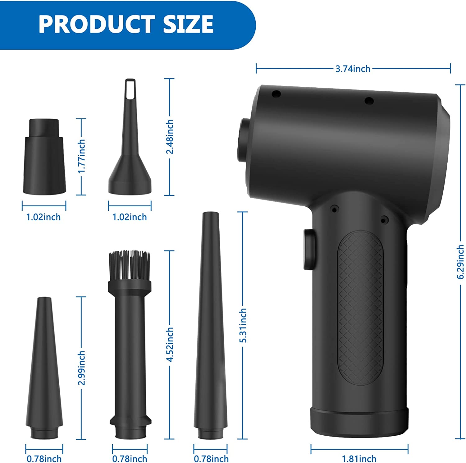 Compressed Air Duster for Keyb - Dryer Car Blower ulasan dan harga