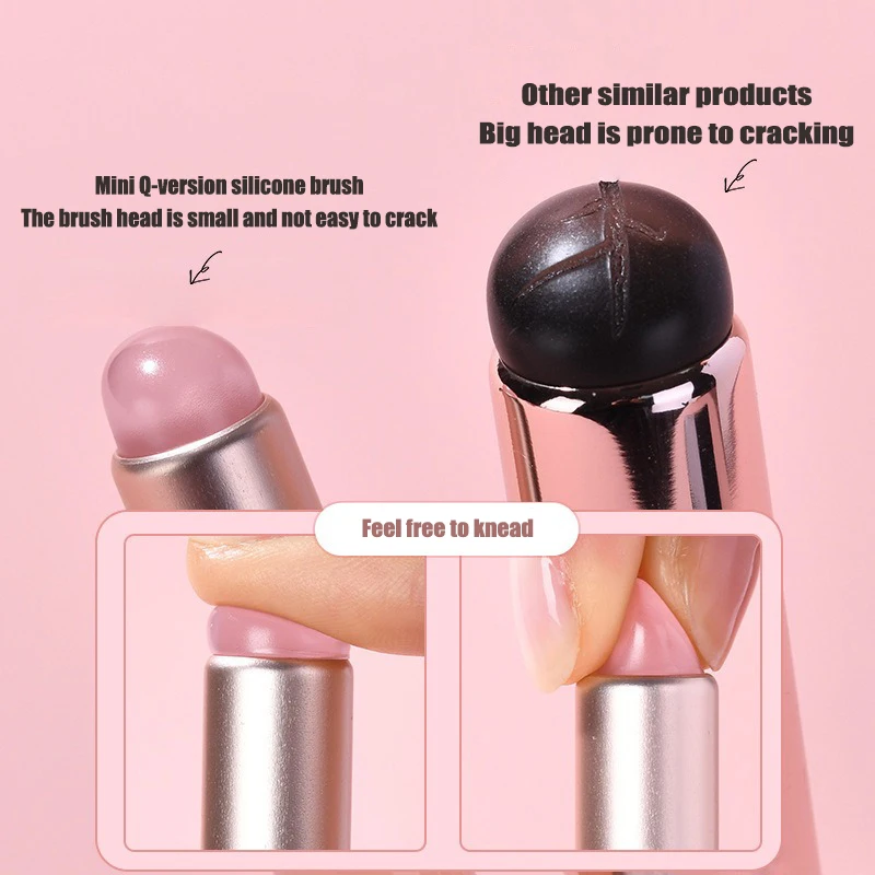 1Pcs Nail Art Silicone Applica - Wax Applicator Pad ulasan dan harga
