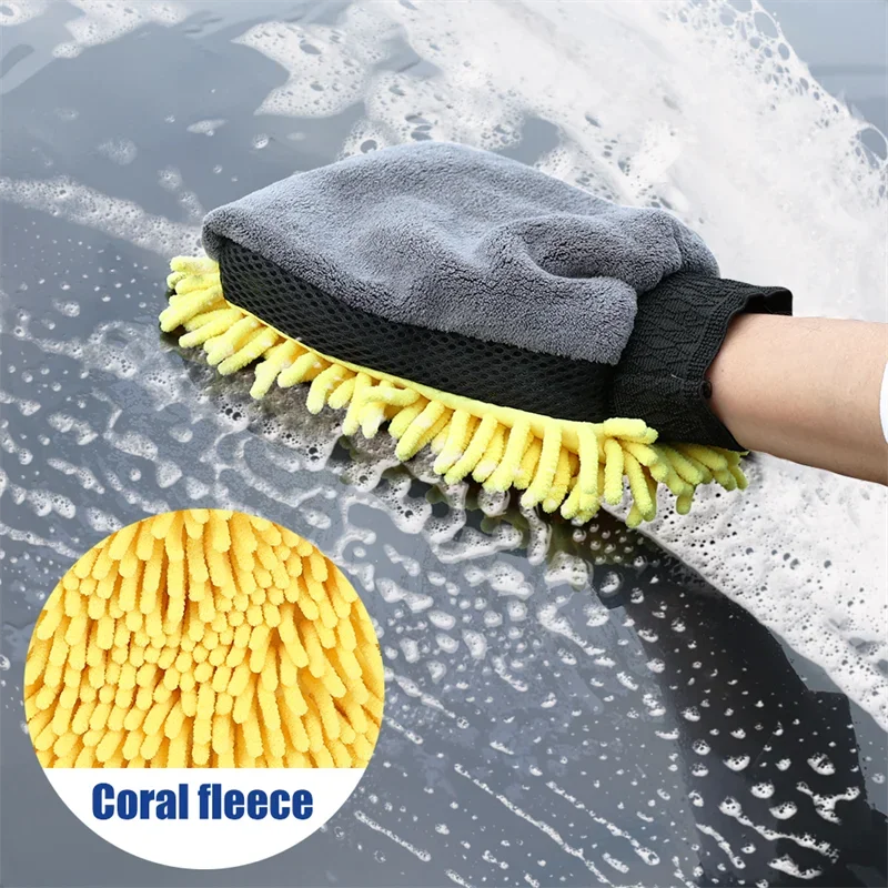 1/5pcs Car Washing Gloves Wate - Detailing Brush Set ulasan dan harga