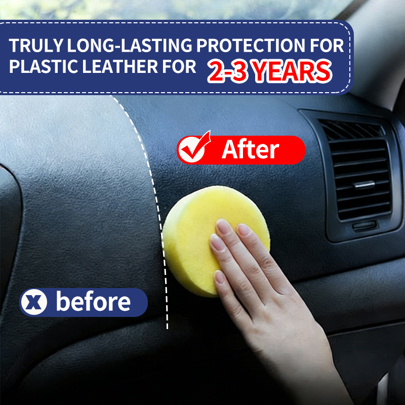 Car Plastic Restorer Back To B - Leather Cleaner Interior ulasan dan harga