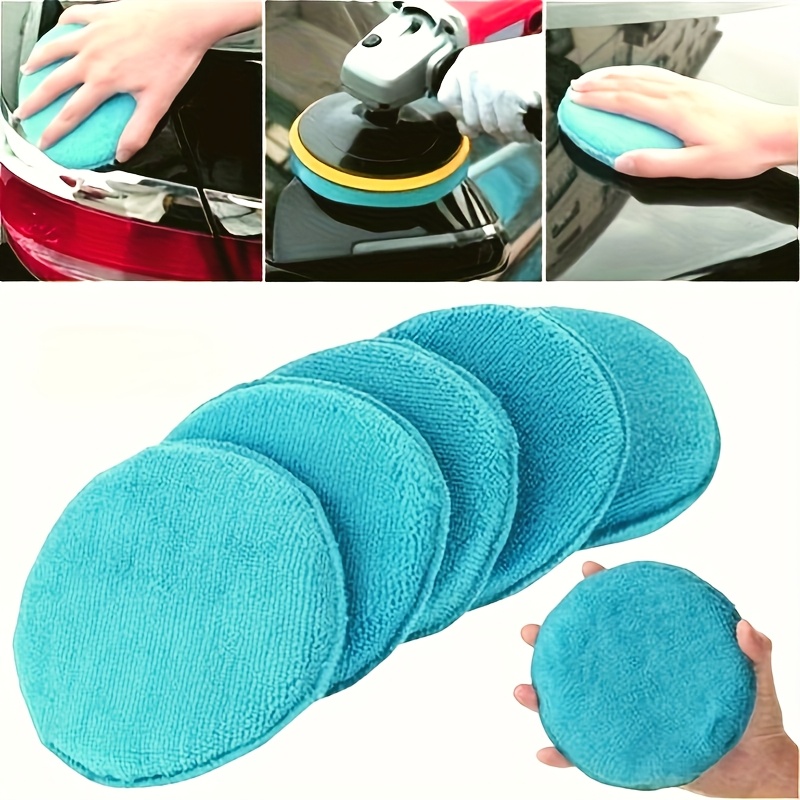 5pcs Ultra-Soft Microfiber Wax - Wax Applicator Pad ulasan dan harga