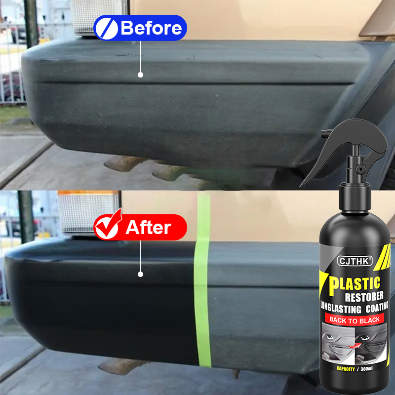 Car Plastic Restorer Back To B - Leather Cleaner Interior ulasan dan harga