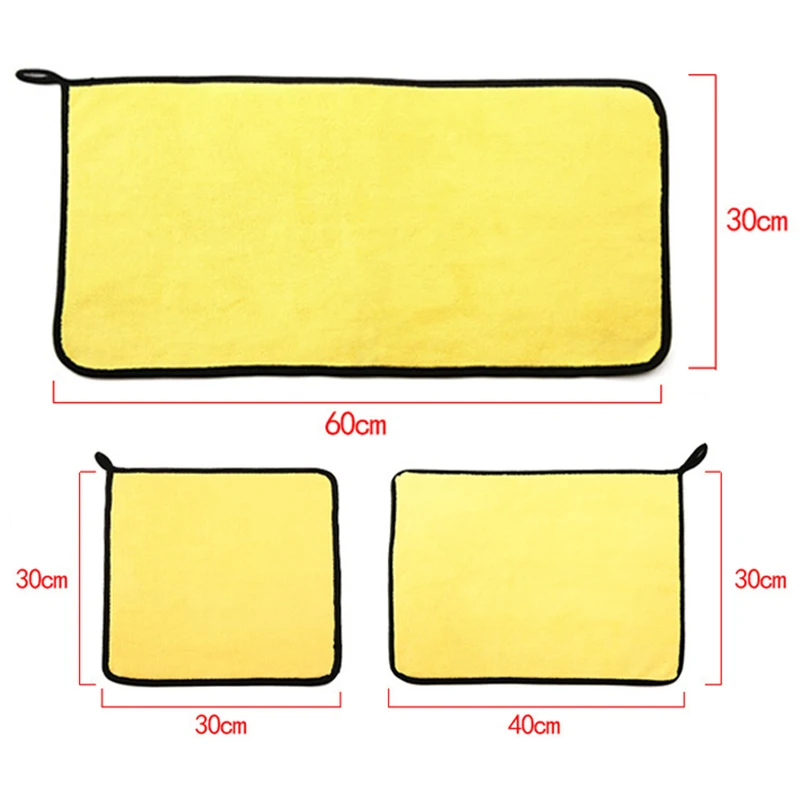 1/5Pcs Car Wash Microfiber Tow - Microfiber Towel Detailing ulasan dan harga
