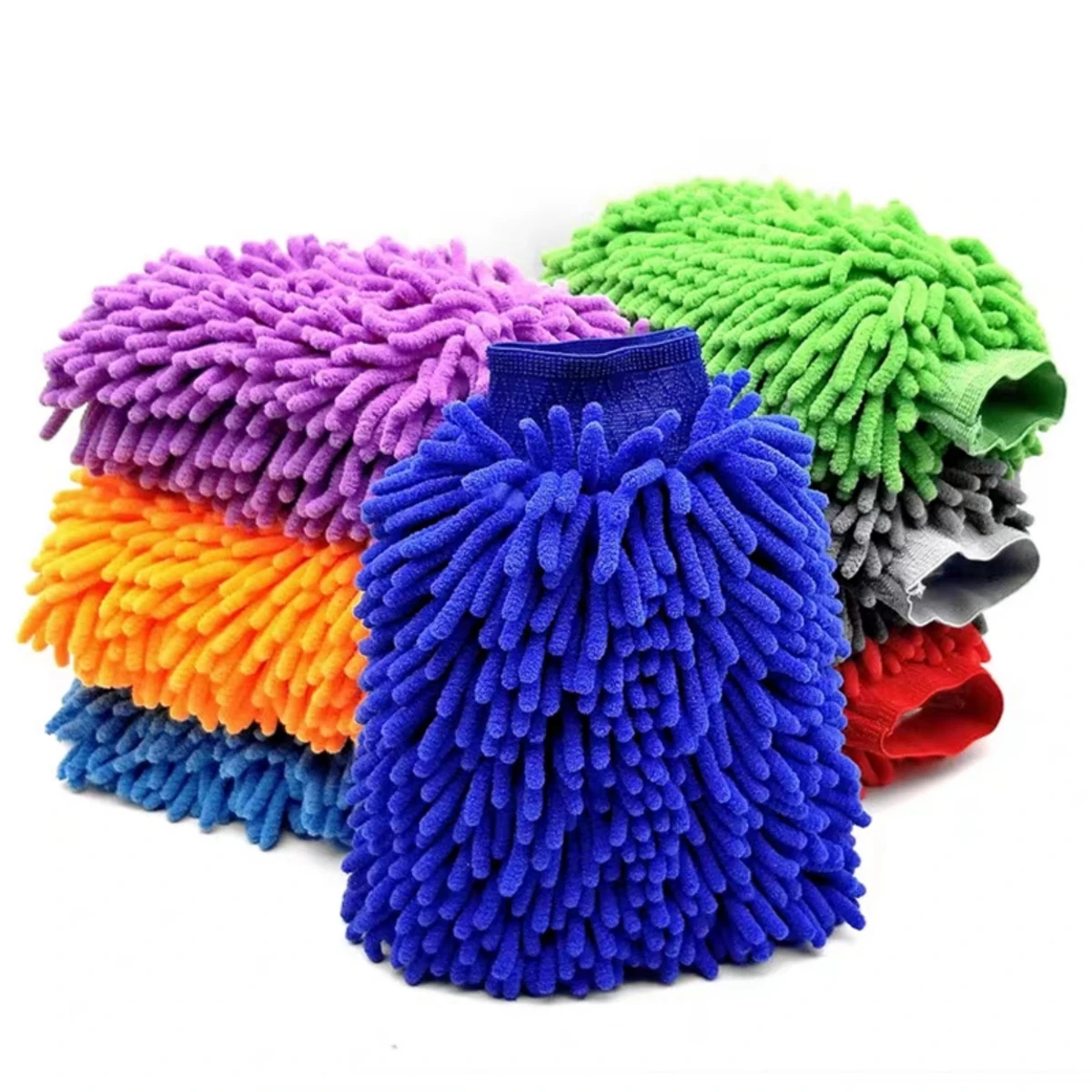 1/2pcs Car Wash Glove Coral Mi - Detailing Brush Set ulasan dan harga