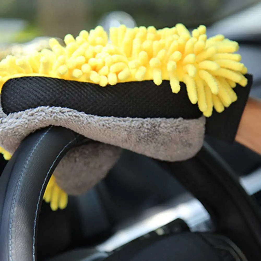 Car Wash Glove Coral Mitt Soft - Detailing Brush Set ulasan dan harga